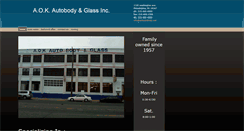 Desktop Screenshot of aokautobody.net